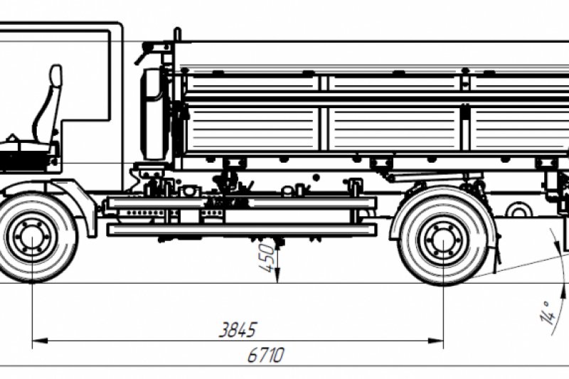 Самосвал AMKAR 658984-10